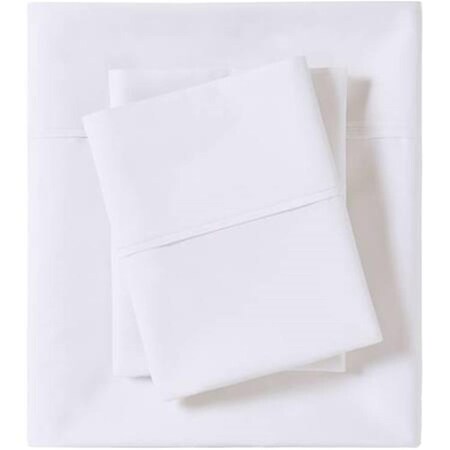 Madison Park King Size Cotton Sheet Set, White MP20-5403
